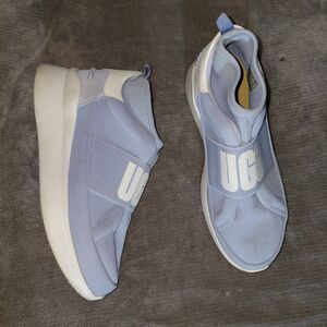 UGG Neutra 1095097 Sneaker Shoes Womens Size 7.5 Light Blue Slip on Athleisure